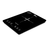 LITTLE BALANCE 8575 Little Induction Induktion Induktionskochfeld, 1 Herd, 10 Temperaturstufen bis 240 °C, 2000 W, schwarz
