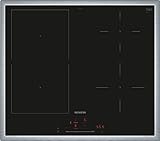 Siemens ED64RHSB1E iQ500, Smartes Induktionskochfeld, 60 cm, Schwarz, Mit Rahmen aufliegend, Kombi-Induktion, Intelligente Dunstabzugsautomatik – das perfekte Zusammenspiel